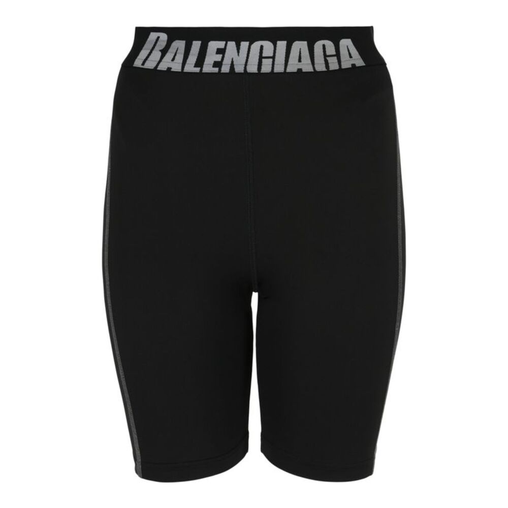 Balenciaga Logo Cycling Shorts Multi Womens - Picture 1 of 3
